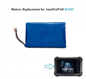 Battery Replacement for XTOOL AutoProPAD BASIC Key Programmer